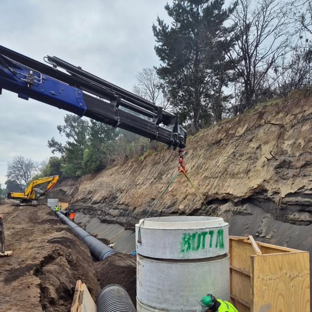 Obras sanitarias y alcantarillado